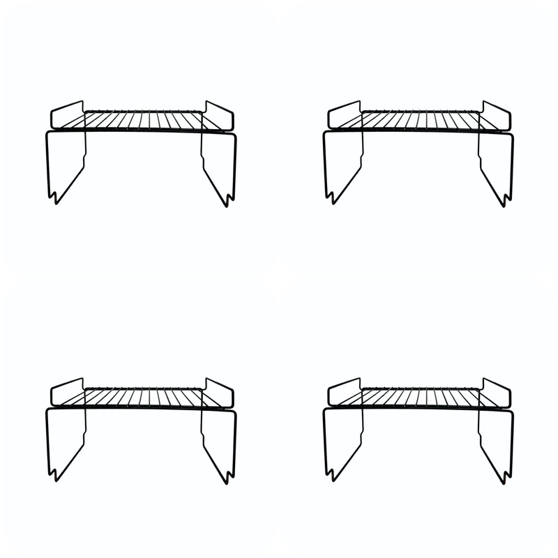 نظم‌دهنده کابینت راف طبقه‌ای 4 محفظه بسته 4 عددی