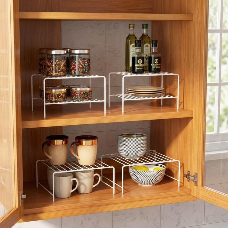 شلف داخل کابینت مدل 1001 مجموعه 4 عددی