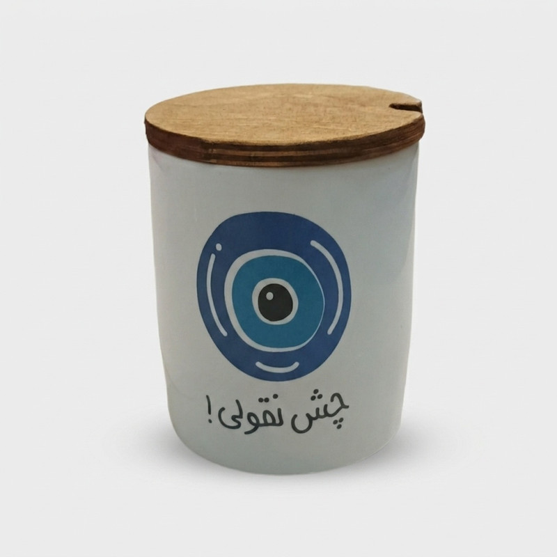 بانکه مدل سرامیکی طرح چشم نقولی