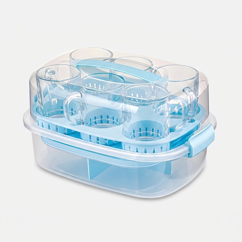 سبد پیک نیک لیمون مدل چای خوری کد FIDOKA-2440