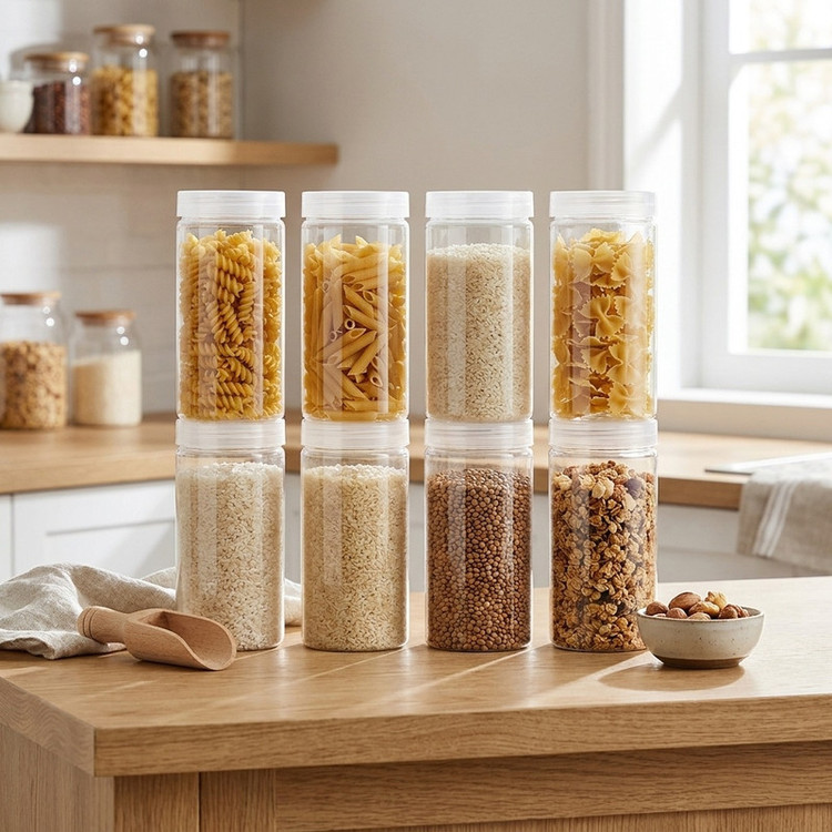 پت مدل استوانه ای کد 700cc بسته 8 عددی