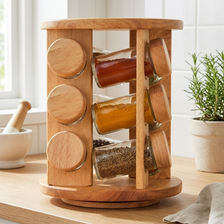 ست جا ادویه 12 پارچه مدل NATURE کد R121
