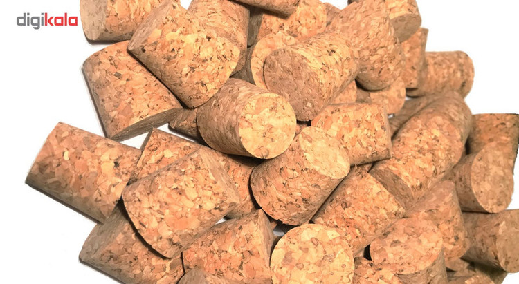 درب بطری چوب پنبه ترکیبی مدل 24-30 - بسته 12 عددی