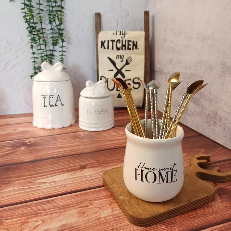 استند کارد و چنگال مدل لیوانی home