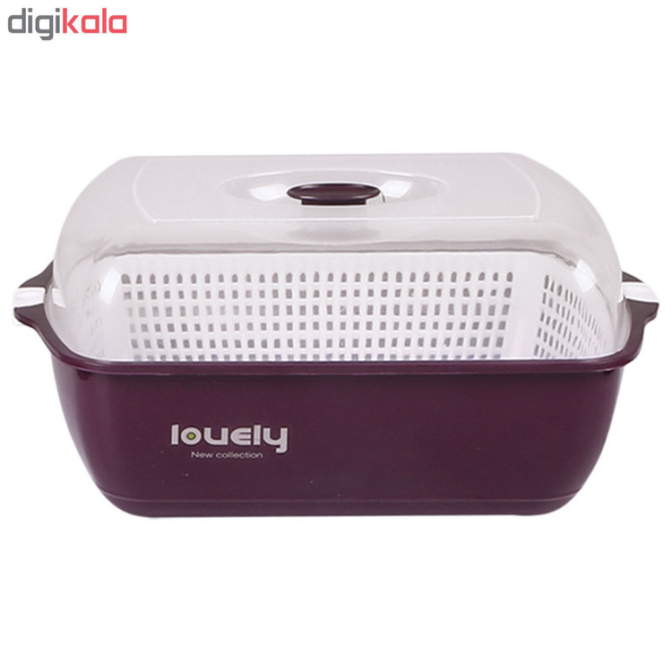 ظرف نگهدارنده میوه و سبزی لاولی مدل 102 کد A609