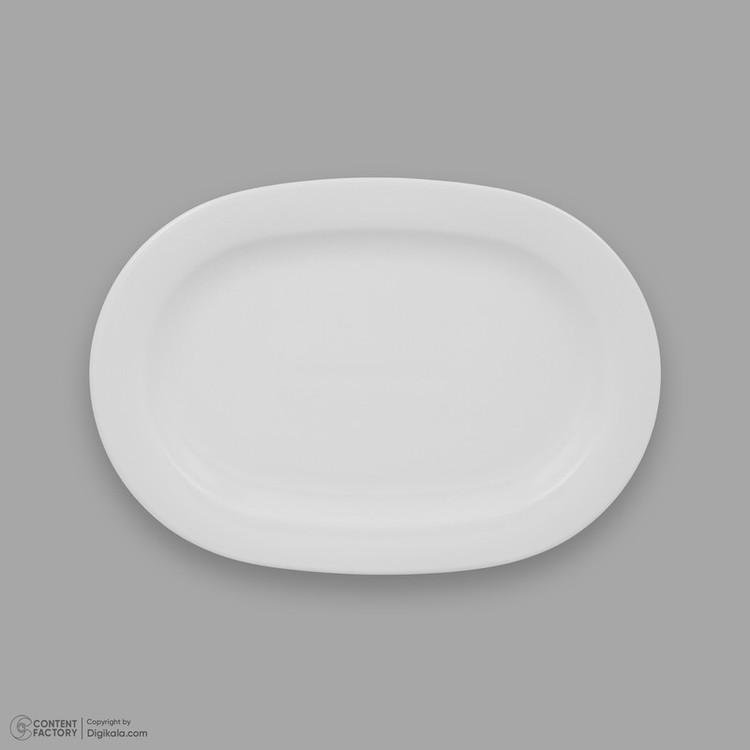 سرویس غذاخوری چینی 25 پارچه 6 نفره مقصود مدل دایره کد 001