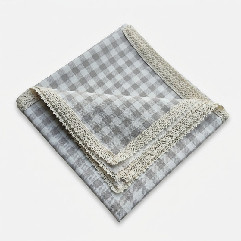 سفره 4 نفره نساجی دُر هنر یزد مدل cotton-kergh سایز 90×90 سانتی متر