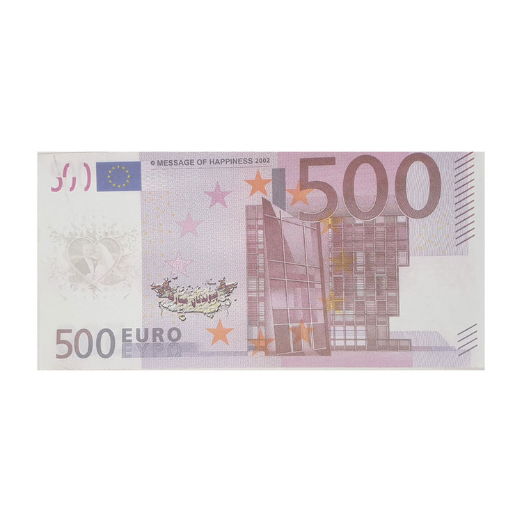 اسکناس طرح یورو مدل AB02 بسته 100 عددی