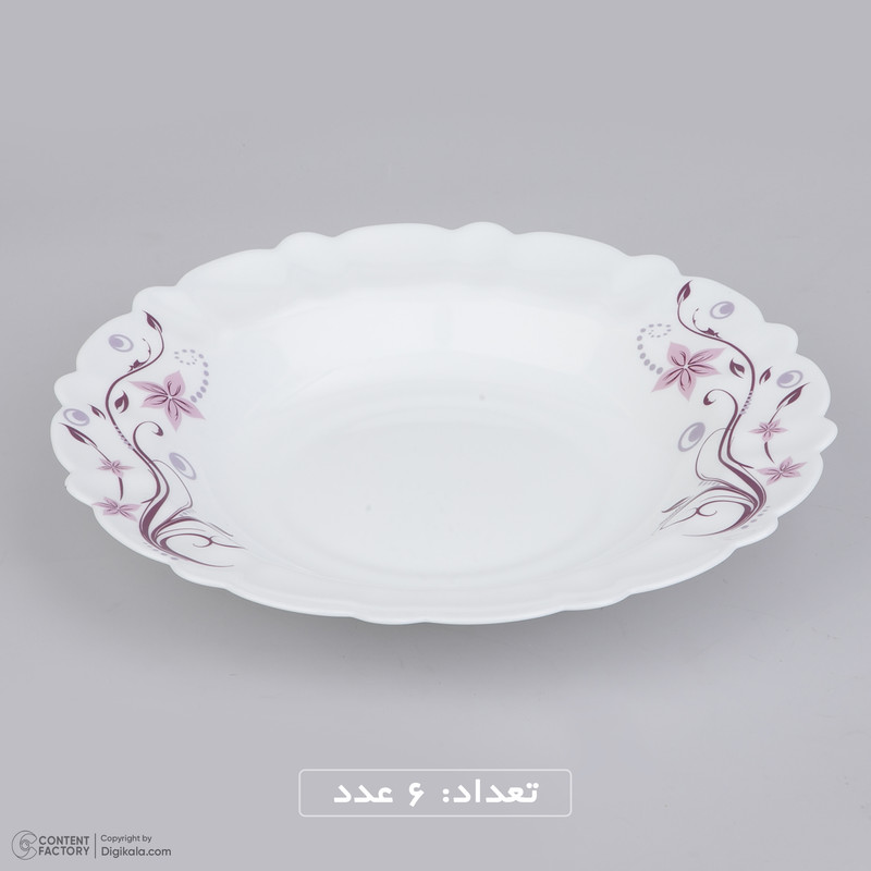 سرویس غذاخوری 25 پارچه آیروپال طرح مارال