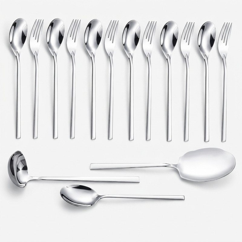 سرویس قاشق و چنگال 15 پارچه جی فی نی مدل G-253