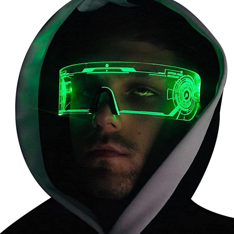 عینک مهمانی مدل CYBER LED