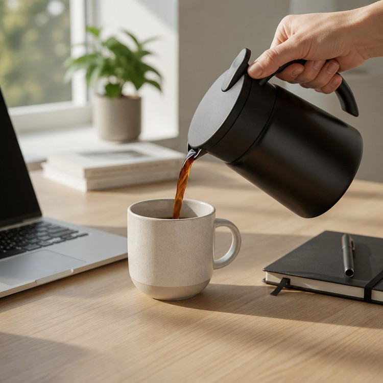 فلاسک مدل Minimal coffe pot گنجایش 0.75 لیتری