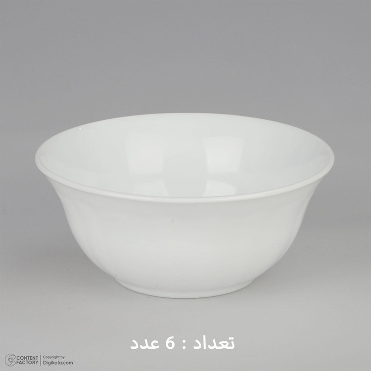 کاسه طرح دایره مدل 175 اپال - بسته 6 عددي