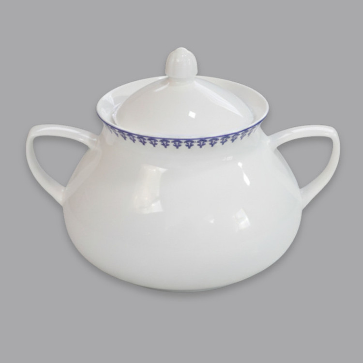 سرویس غذاخوری 108 پارچه 12 نفر چینی زرین ایران مدل Samarkand 108 Pieces High Grade