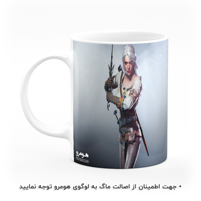 ماگ هومرو طرح ویچر مدل MG6230