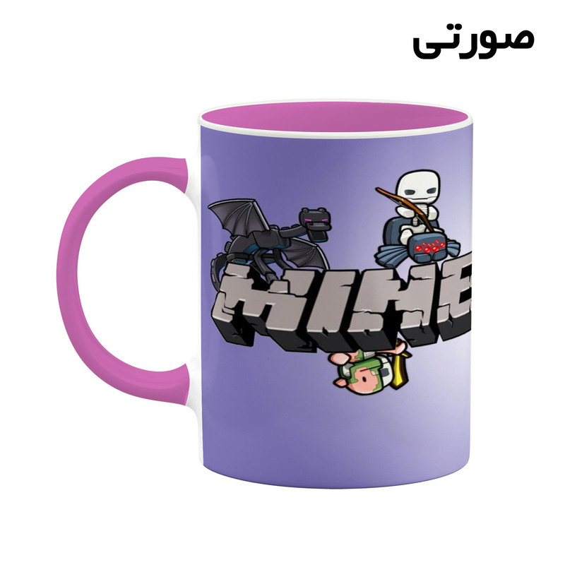 ماگ کاکتی طرح ماینکرافت minecraft مدل mgh41523