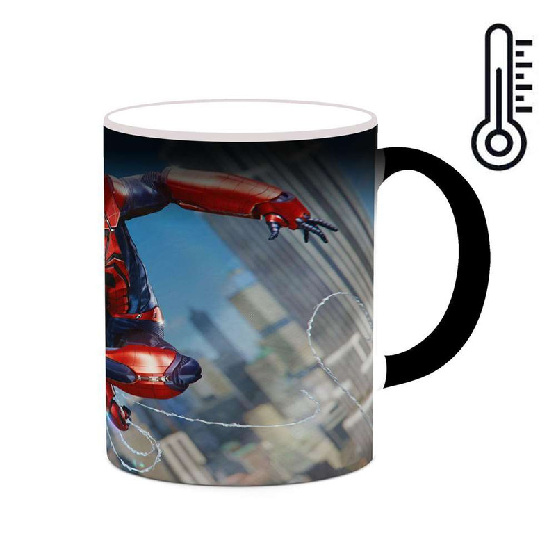 ماگ حرارتی کاکتی مدل کارتون Spider Man کد mgh23199