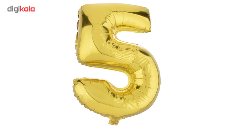 بادکنک فویلی مدل Five سایز 150