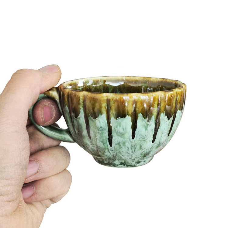 فنجان و نعلبکی سنتی مدل لته بسته 2 عددی
