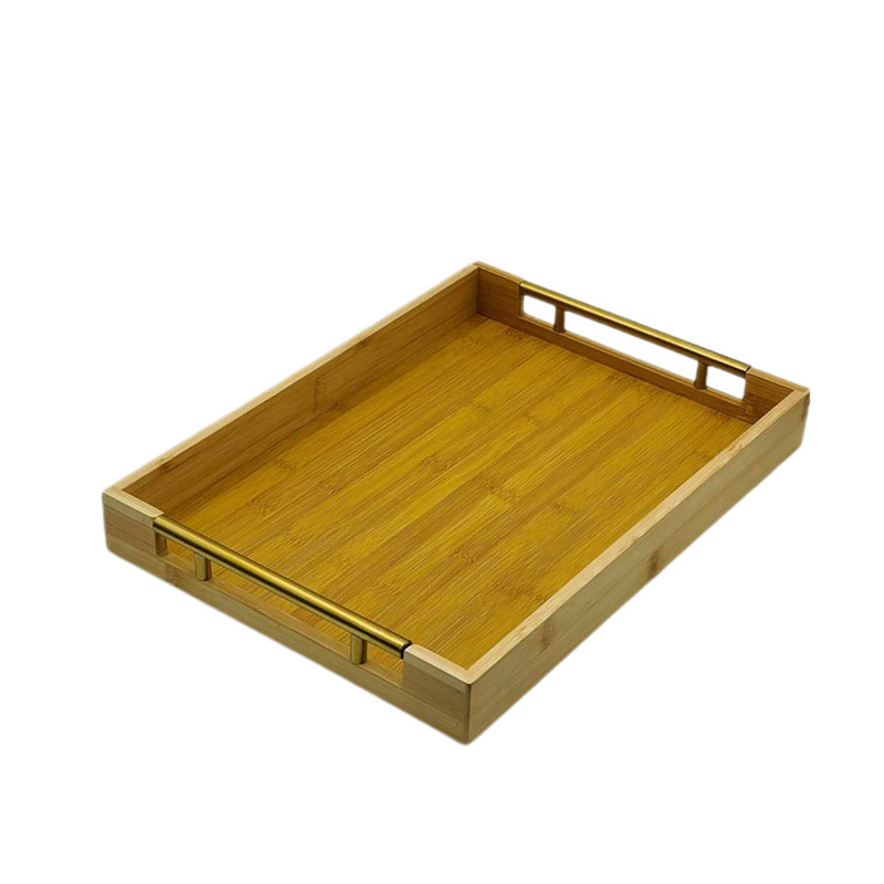 سینی دسته دار مدل بامبو سایز 26×37 سانتی متر