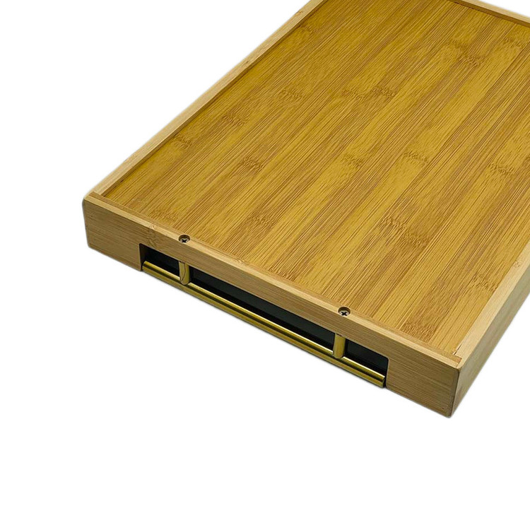 سینی دسته دار مدل بامبو سایز 26×37 سانتی متر
