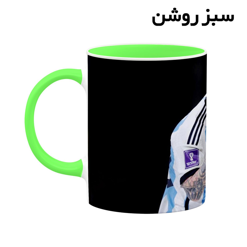 ماگ کاکتی طرح Leo Messi لئو مسی مدل mgh42355