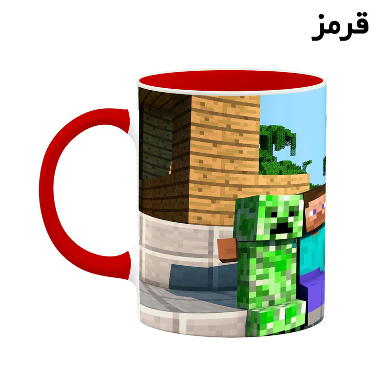 ماگ کاکتی طرح ماینکرافت minecraft مدل mgh41210