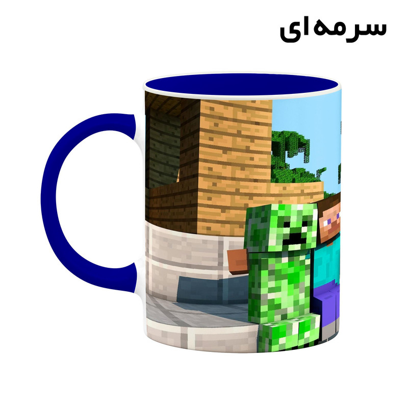 ماگ کاکتی طرح ماینکرافت minecraft مدل mgh41210