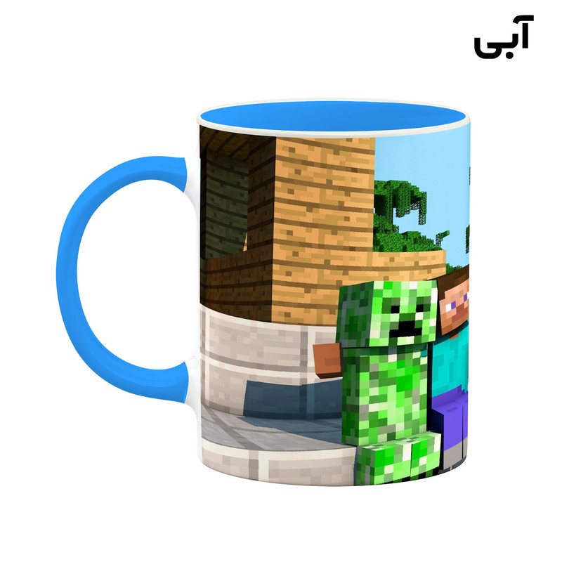 ماگ کاکتی طرح ماینکرافت minecraft مدل mgh41210