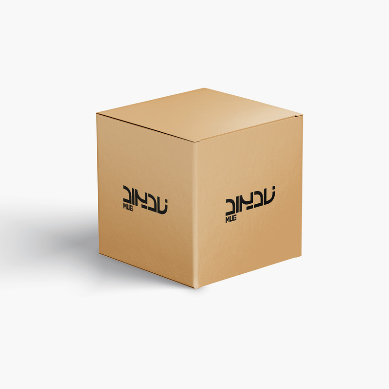 ماگ نادیراد طرح لوگو مدل کوکاکولا