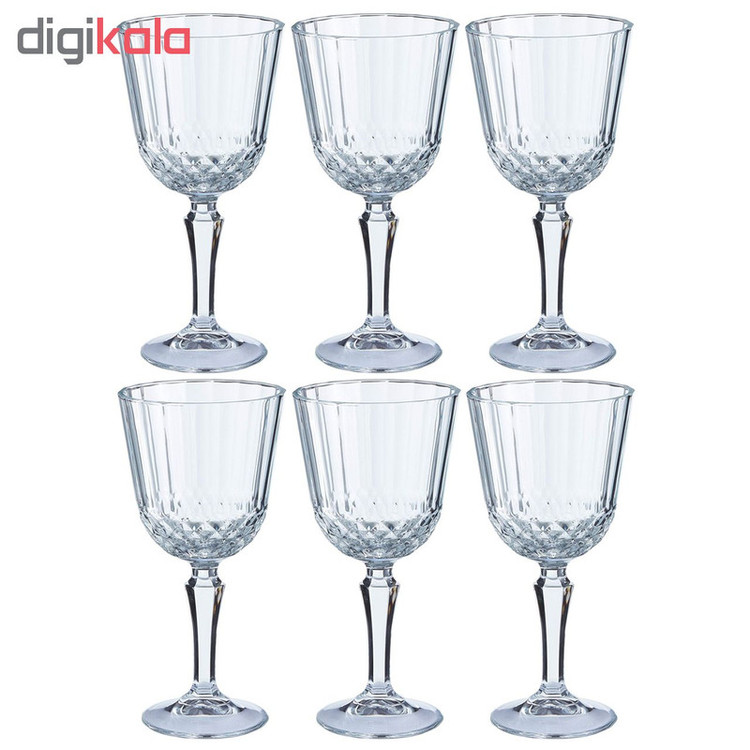 لیوان پاشاباغچه مدل دیونی 440230 بسته 6 عددی