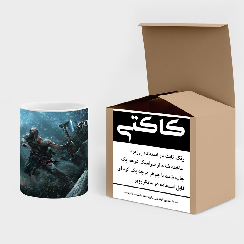 ماگ کاکتی طرح گاد آف وار God Of War مدل mgh40734