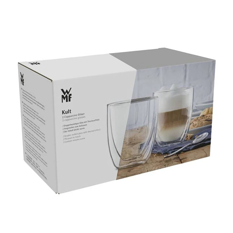 لیوان دبلیو ام اف مدل KULT Cappucino بسته 2 عددی کد 9541