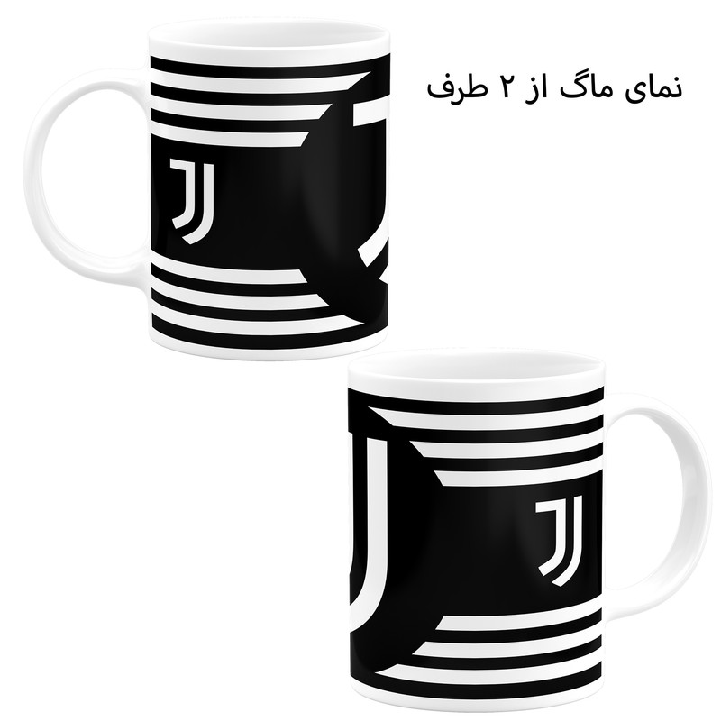 ست هدیه ماگ طرح باشگاه فوتبال یوونتوس مدل Juventus F.C کد B1