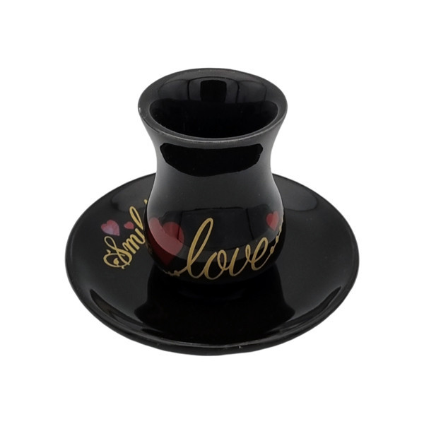 فنجان و نعلبکی مدل کمر باریک کد 14283xLove