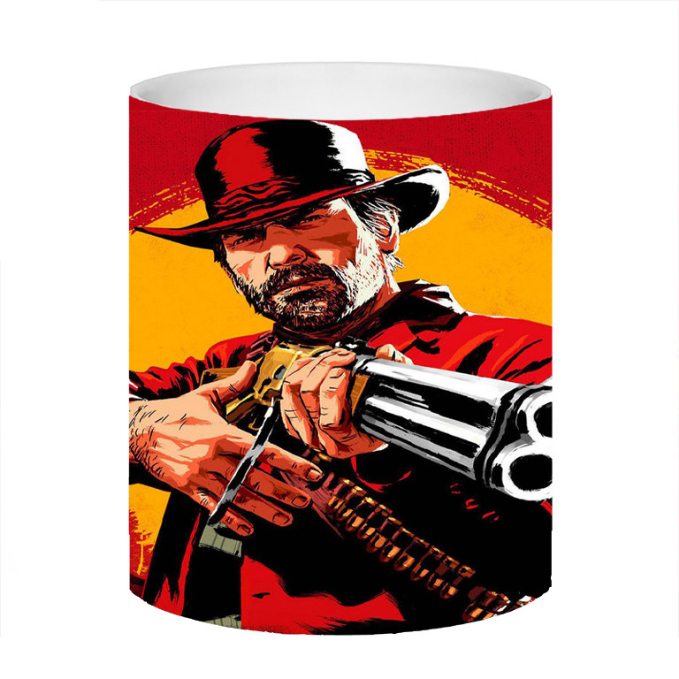 ماگ طرح بازی red dead کد 237