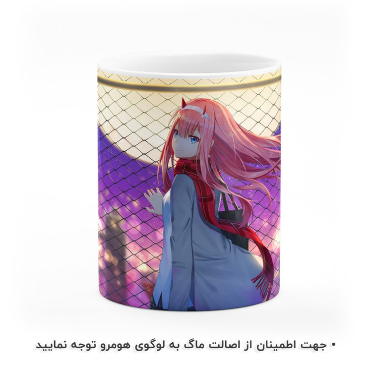 ماگ هومرو طرح انیمه دارلینگ در فرنکس Darling in the Franxx مدل MG1446