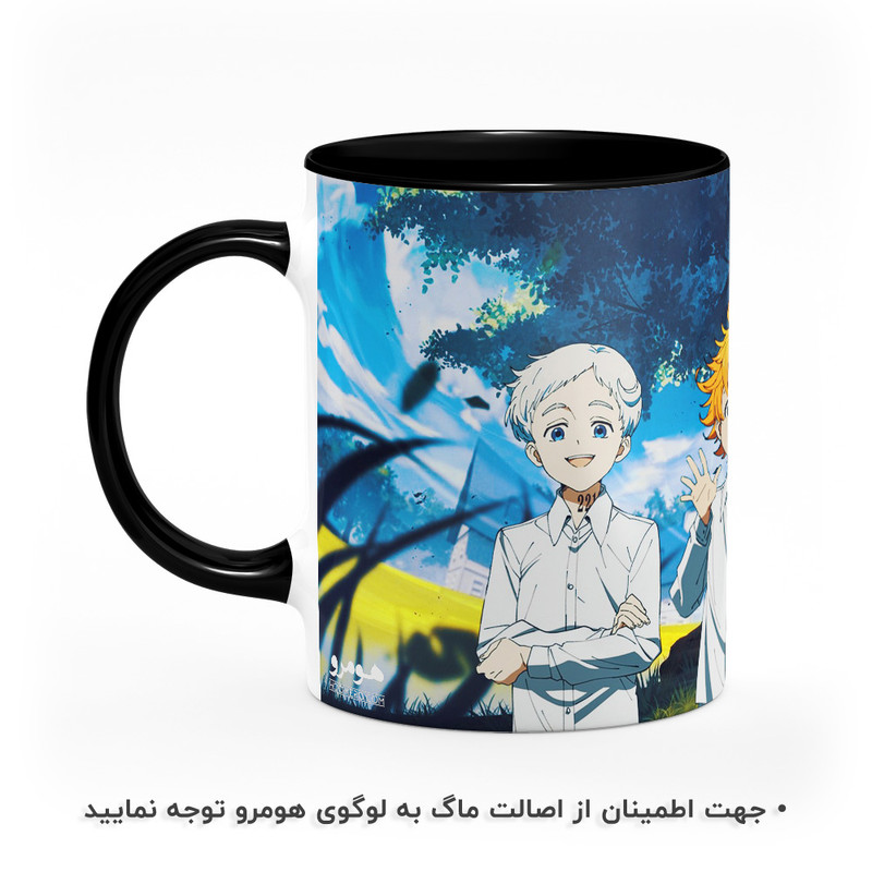 ماگ هومرو طرح انیمه ناکجاآباد موعود The Promised Neverland مدل MG2648