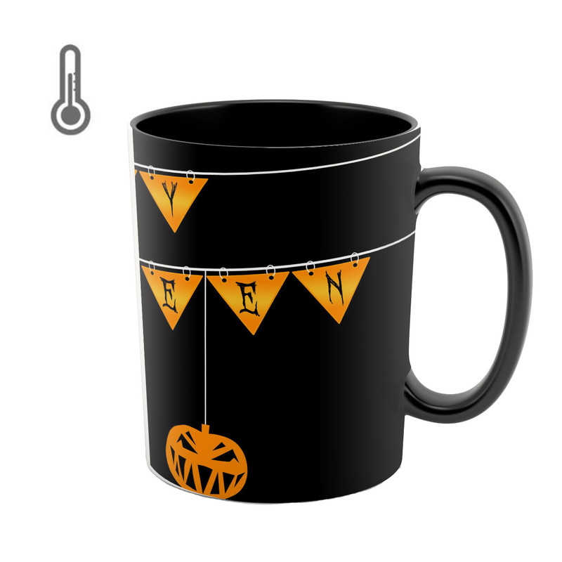 ماگ حرارتی طرح halloween کد 01