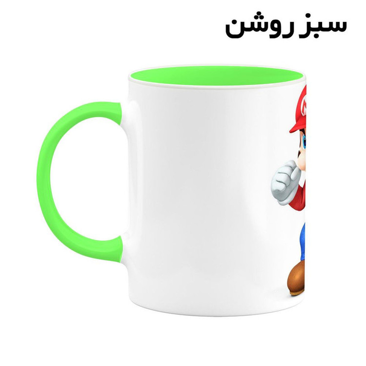 ماگ کاکتی مدل بازی سوپر ماریو Super Mario کد mgh30569