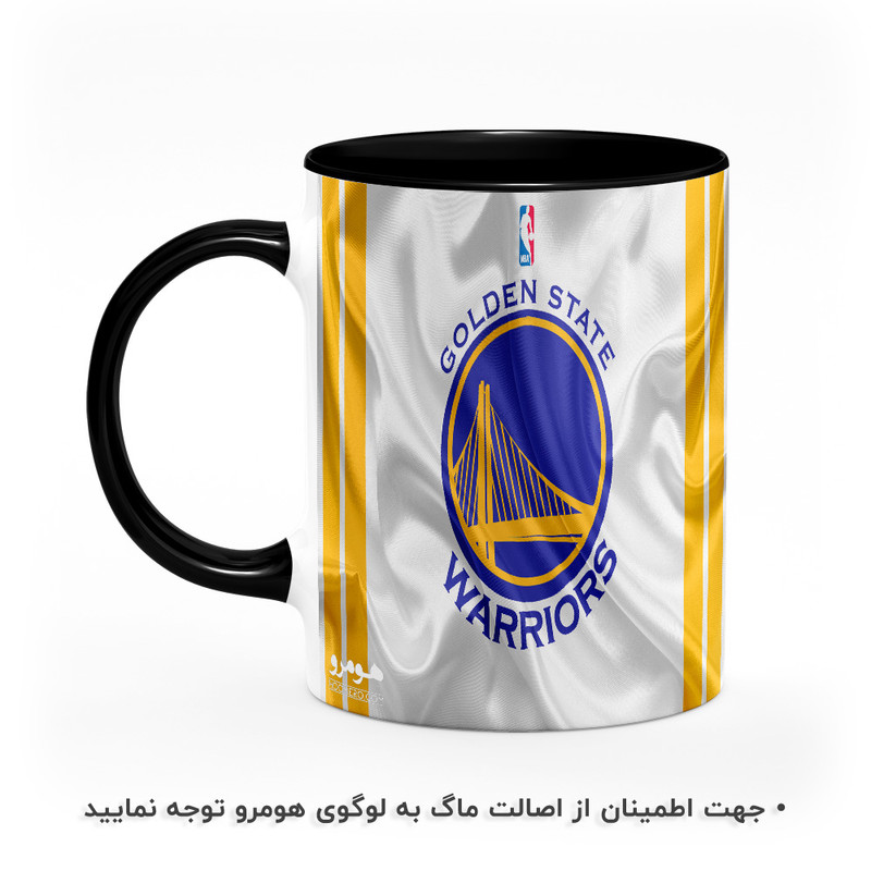 ماگ هومرو طرح بسکتبال تیم گلدن استیت Golden State Warriors مدل MG5045