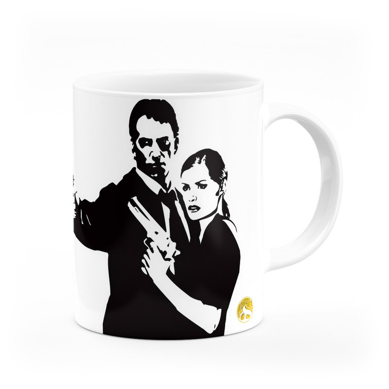 ماگ هومرو طرح مکس پین Max Payne مدل MG7716