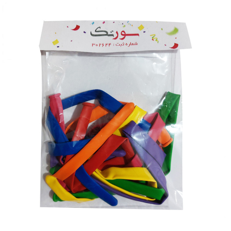 بادکنک ماری سورتک مدل پلاس کد STM22 بسته 10عددی