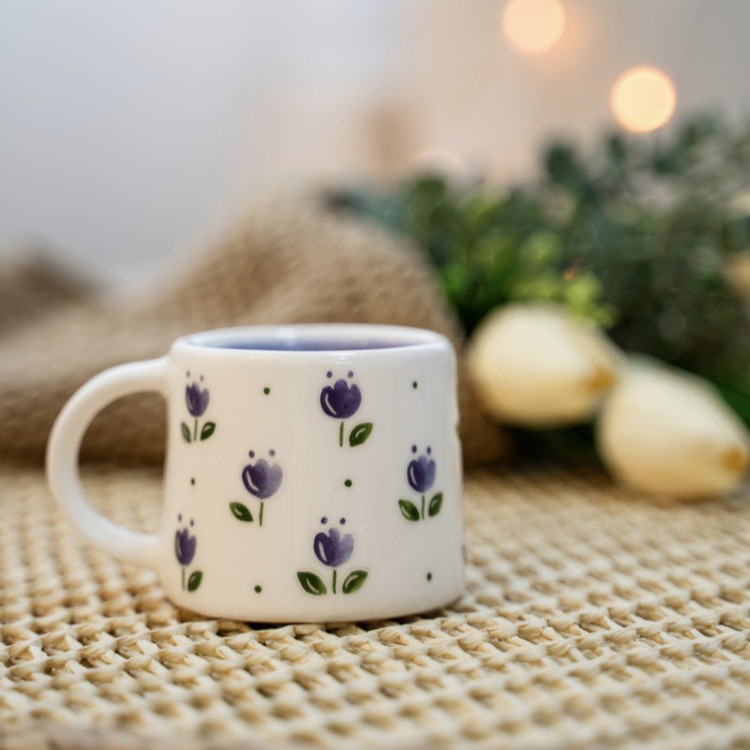 ماگ مدل گل لاله