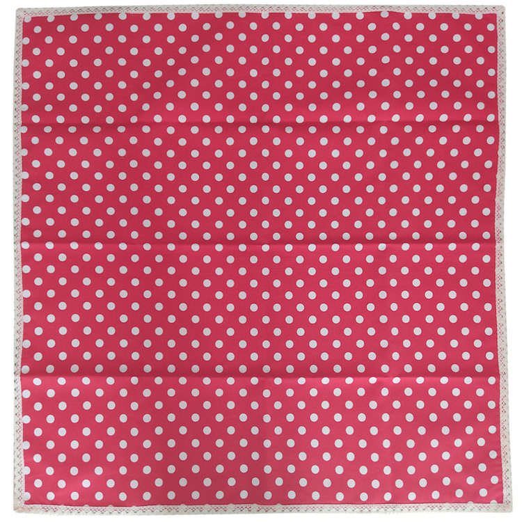 سفره 4 نفره نساجی دُر هنر یزد مدل توپی 2 cotton-ghr سایز 90×90 سانتی متر