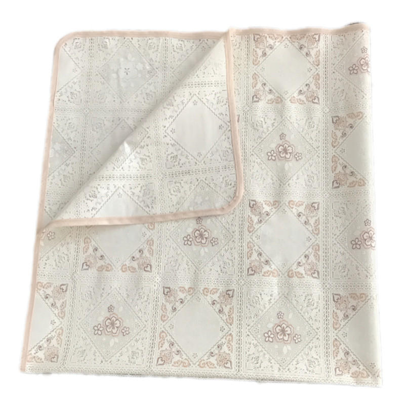 سفره 4 نفره مدل رویال طرح گیپور کد 06 سایز 100×100 سانتی متر