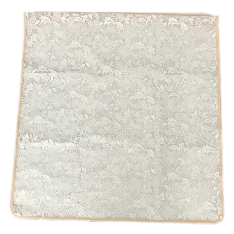 سفره 12 نفره مدل رویال طرح گیپور کد 05 سایز 250×140 سانتی متر
