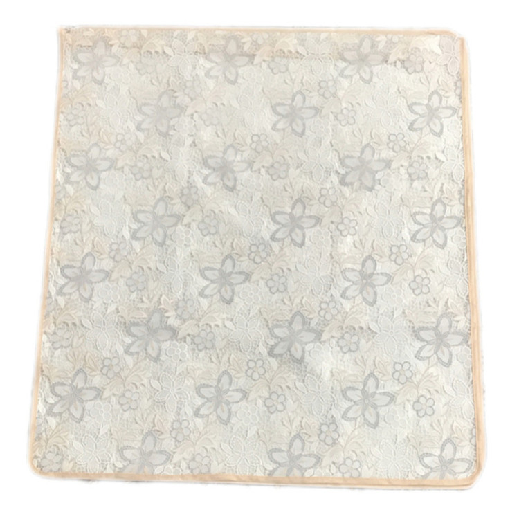 سفره 12 نفره مدل رویال طرح گیپور کد 05 سایز 250×140 سانتی متر
