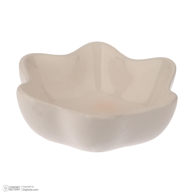 اردوخوری فانتزی مدل خورشید سرامیک و چوب با نگهدارنده 42.5x10.5x1.3 سانتیمتر، کاسه 10.5x10.5x4 سانتیمتر، مناسب شستشو با دست