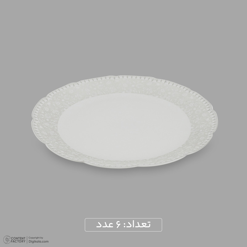 سرویس غذاخوری اوپال 26 پارچه 6 نفره دینو مدل نیلوفری 703